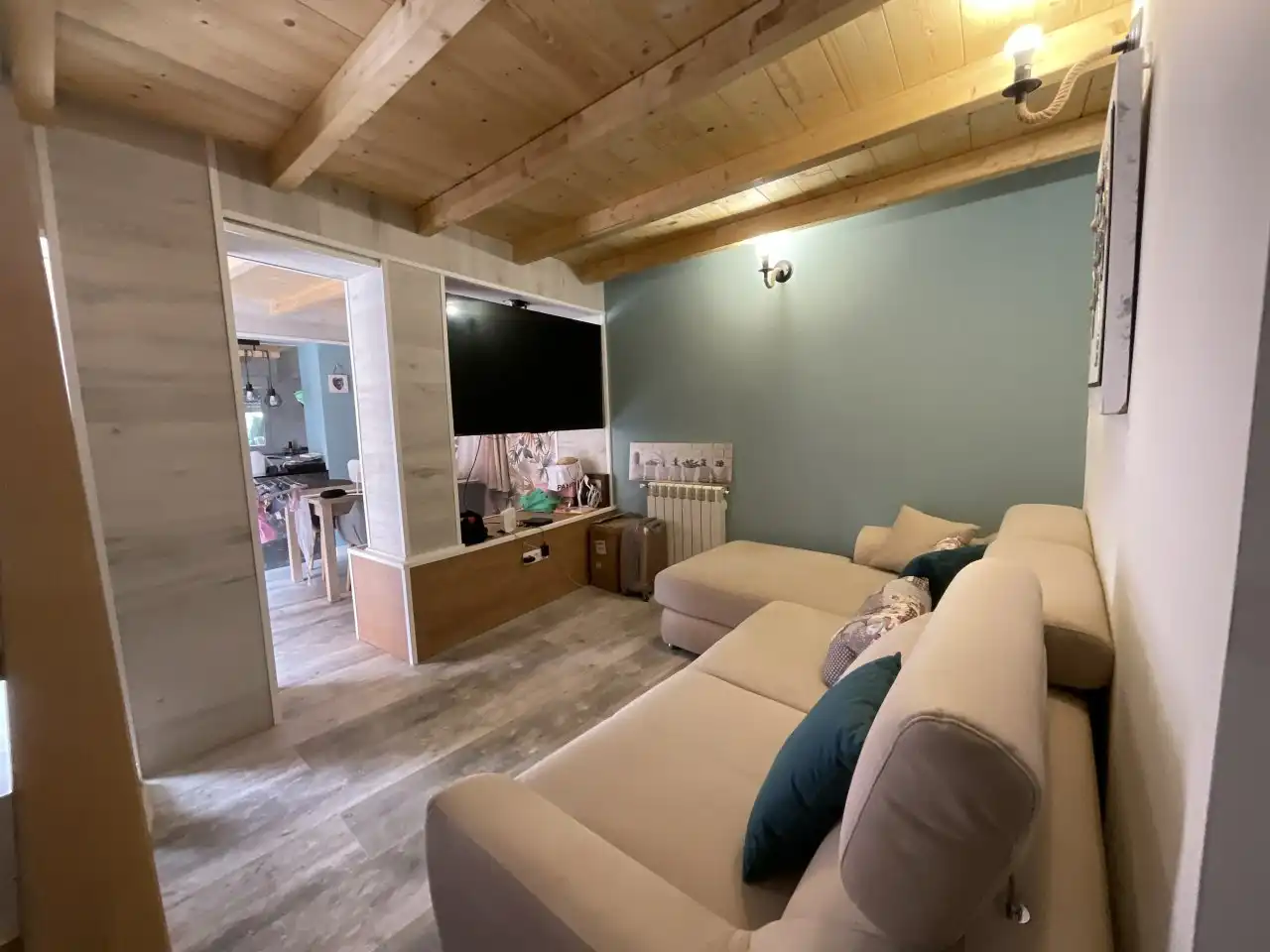 Sala de estar de Casa o chalet en venta en Cirueña con Calefacción, Jardín privado y Amueblado