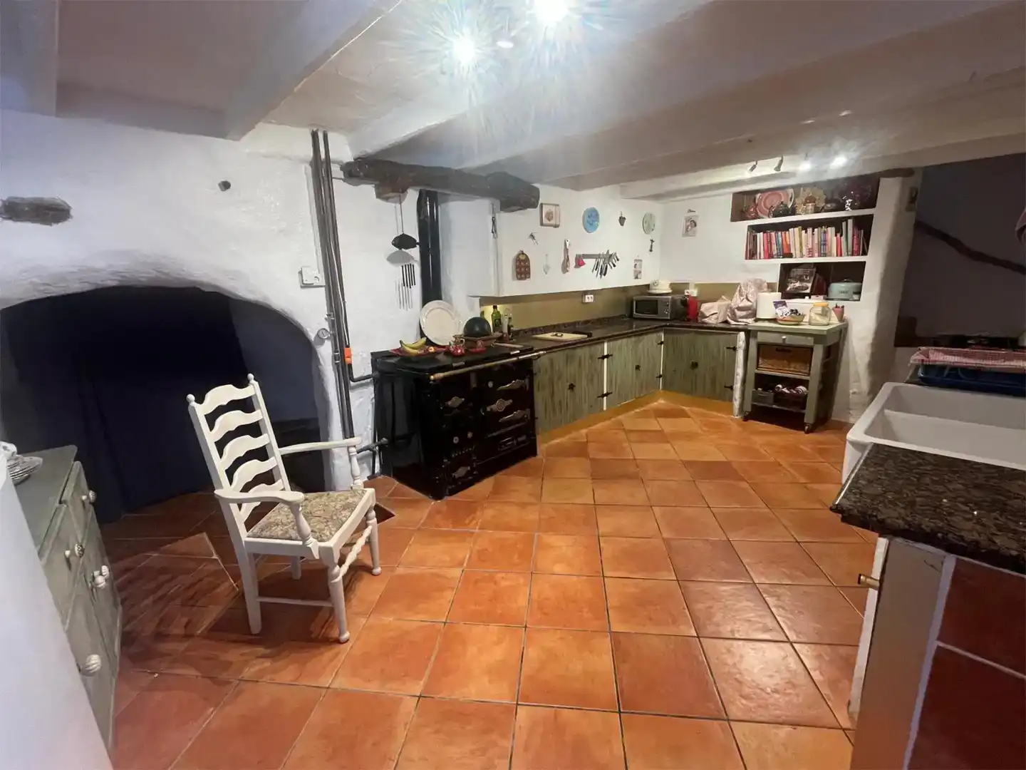 Cuina de Casa o xalet en venda en Taberno amb Aire condicionat
