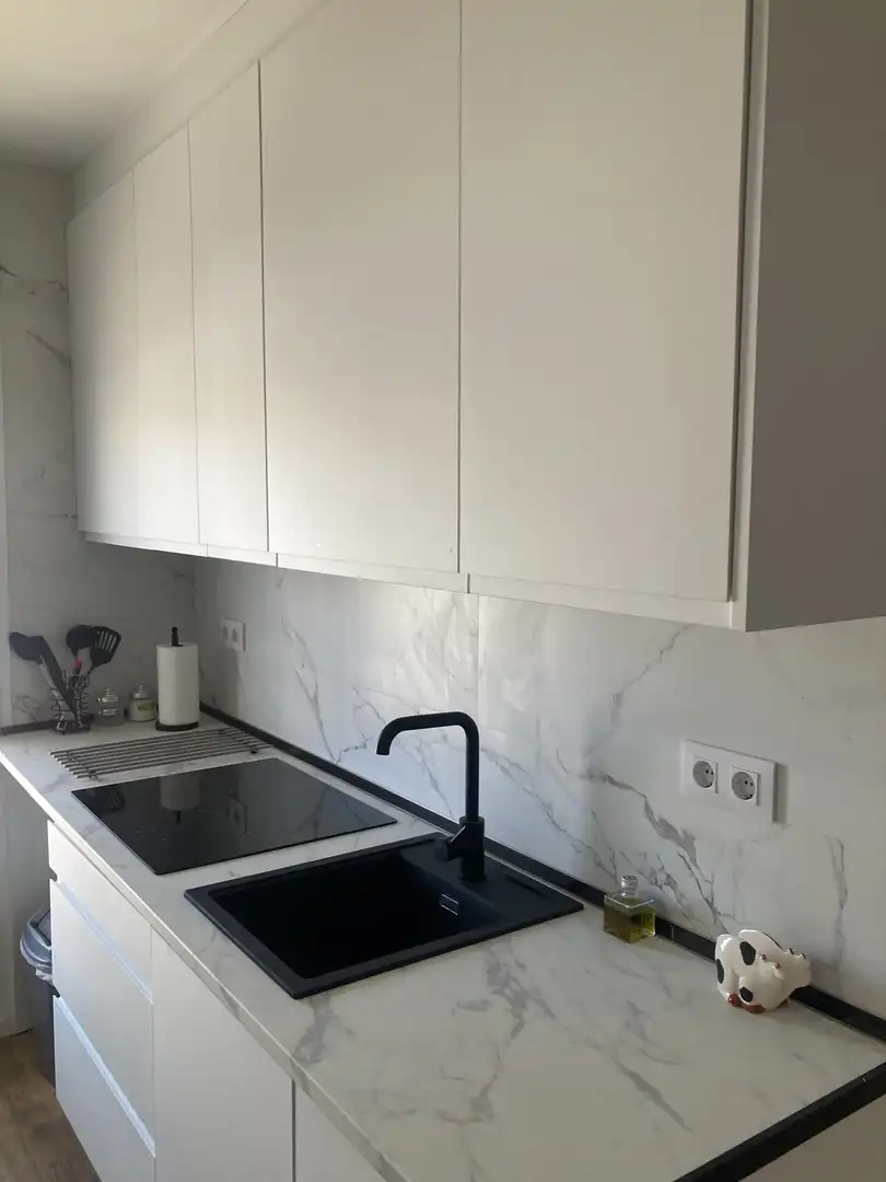 Cuina de Casa adosada de lloguer en Peraleda de la Mata amb Aire condicionat, Parquet i Terrassa