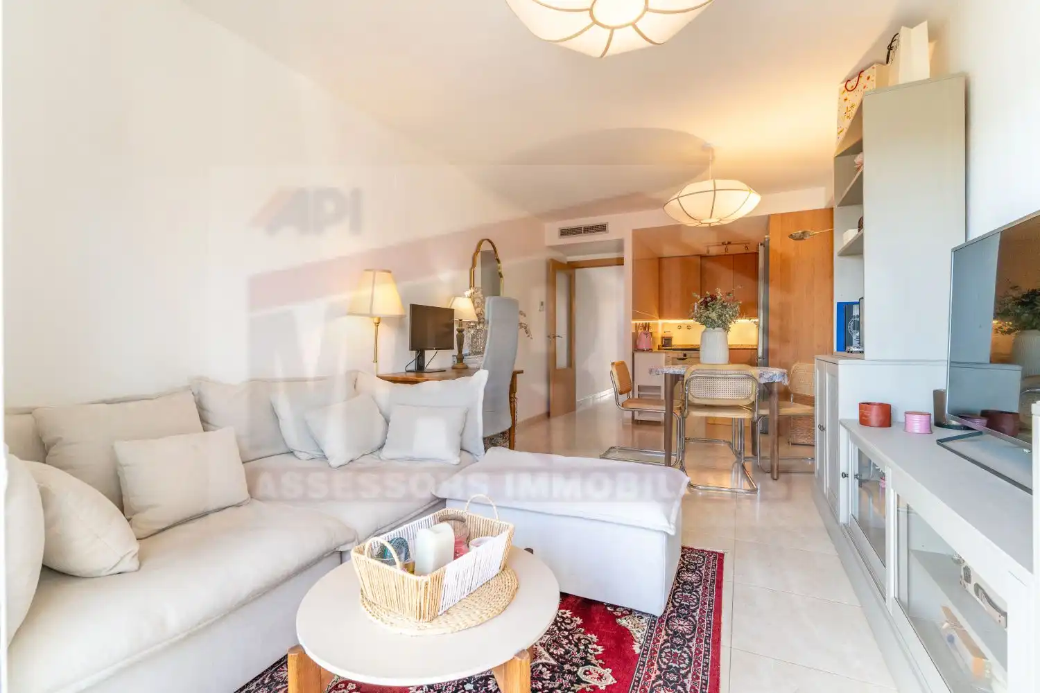 Living room of Flat for sale in Cambrils  with Air Conditioner, Heating and Terrace