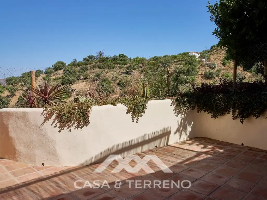 Terraza de Casa o chalet en venta en Comares con Aire acondicionado, Terraza y Piscina