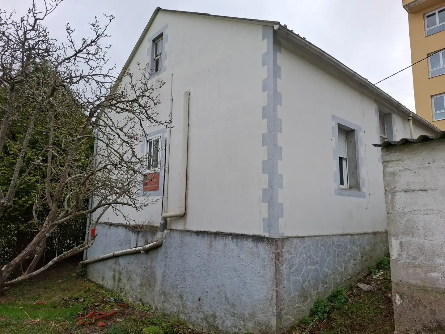 Vista exterior de Casa o chalet en venta en Burela con Jardín privado