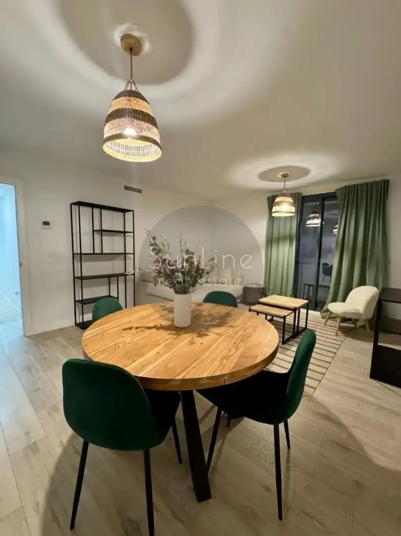 Comedor de Piso de alquiler en Valencia con Aire acondicionado, Terraza y Trastero