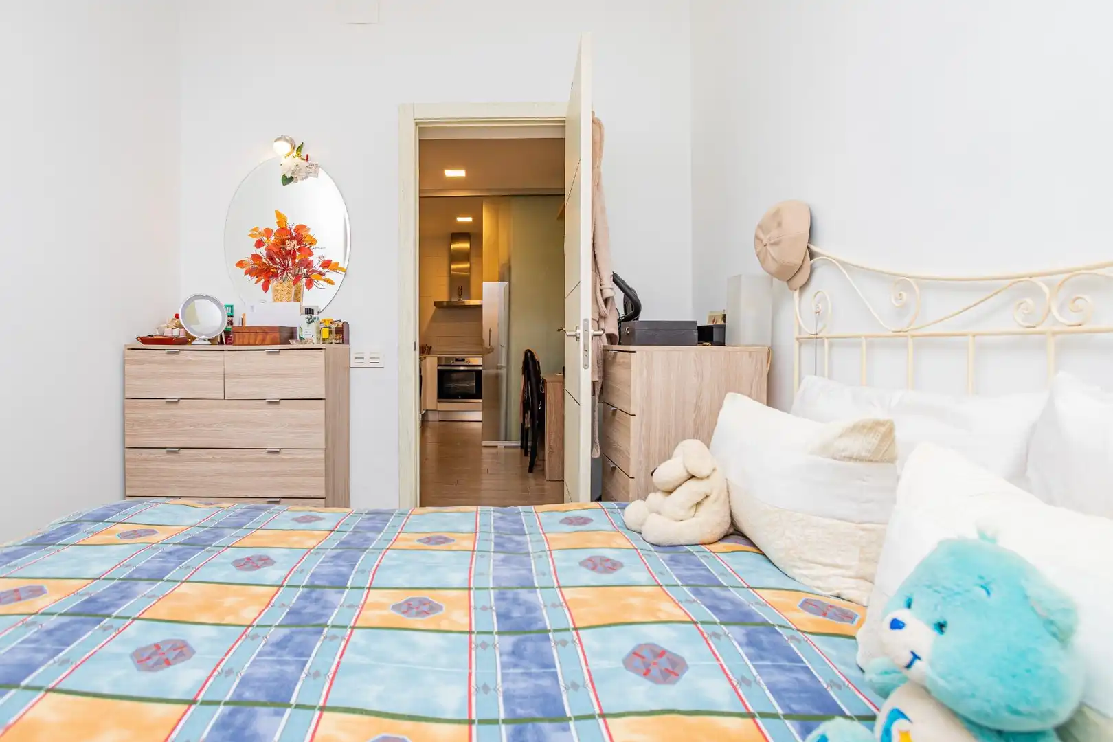 Schlafzimmer von Wohnung zur Miete in Madrid mit Heizung