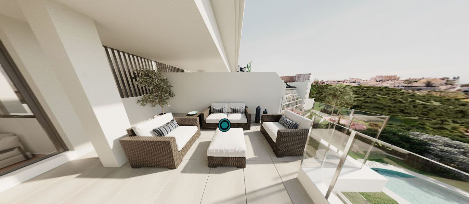 Terrace of Attic for sale in Fuengirola  with Air Conditioner, Heating and Terrace