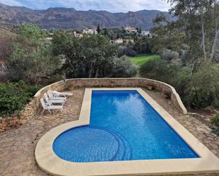 Swimming pool of House or chalet for sale in Turre  with Private garden, Terrace and Storage room