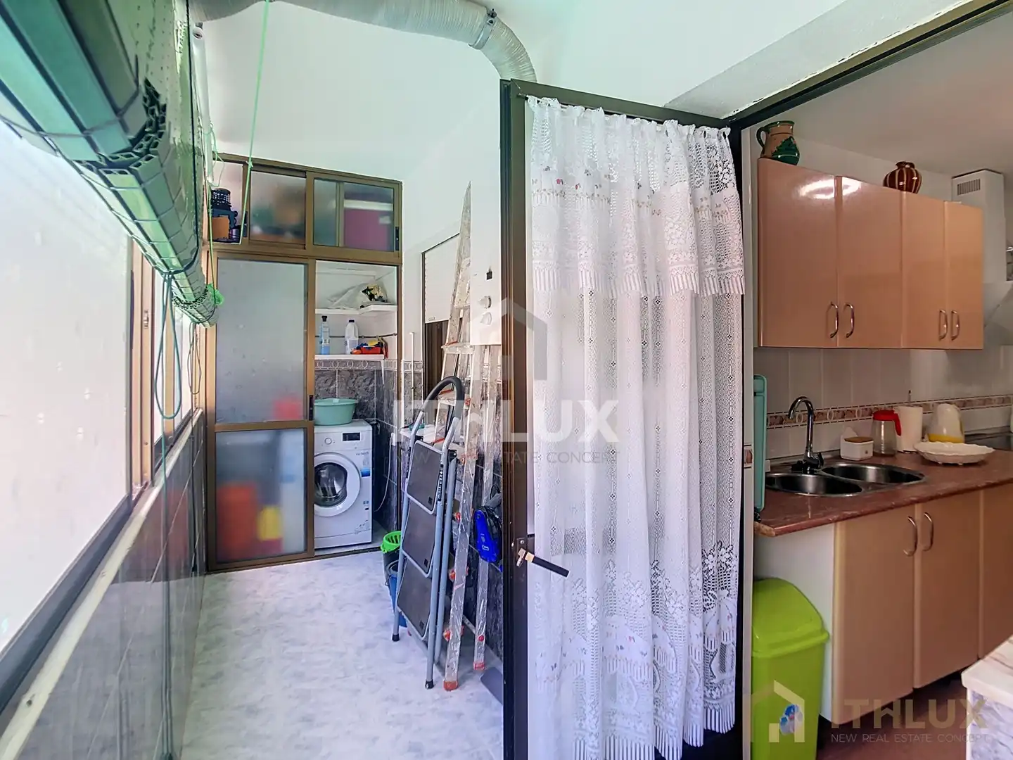 Kitchen of Flat for sale in Olivenza  with Air Conditioner and Balcony