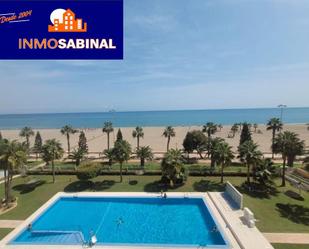 Swimming pool of Flat for sale in Roquetas de Mar  with Air Conditioner, Private garden and Terrace