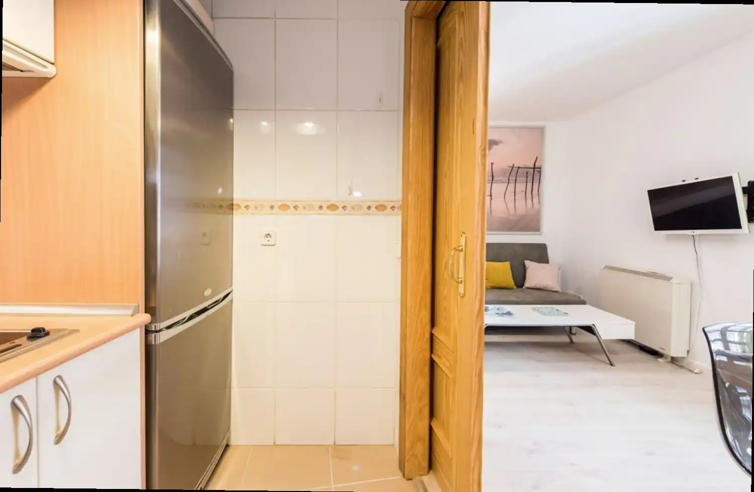 Küche von Wohnung zur Miete in Centre