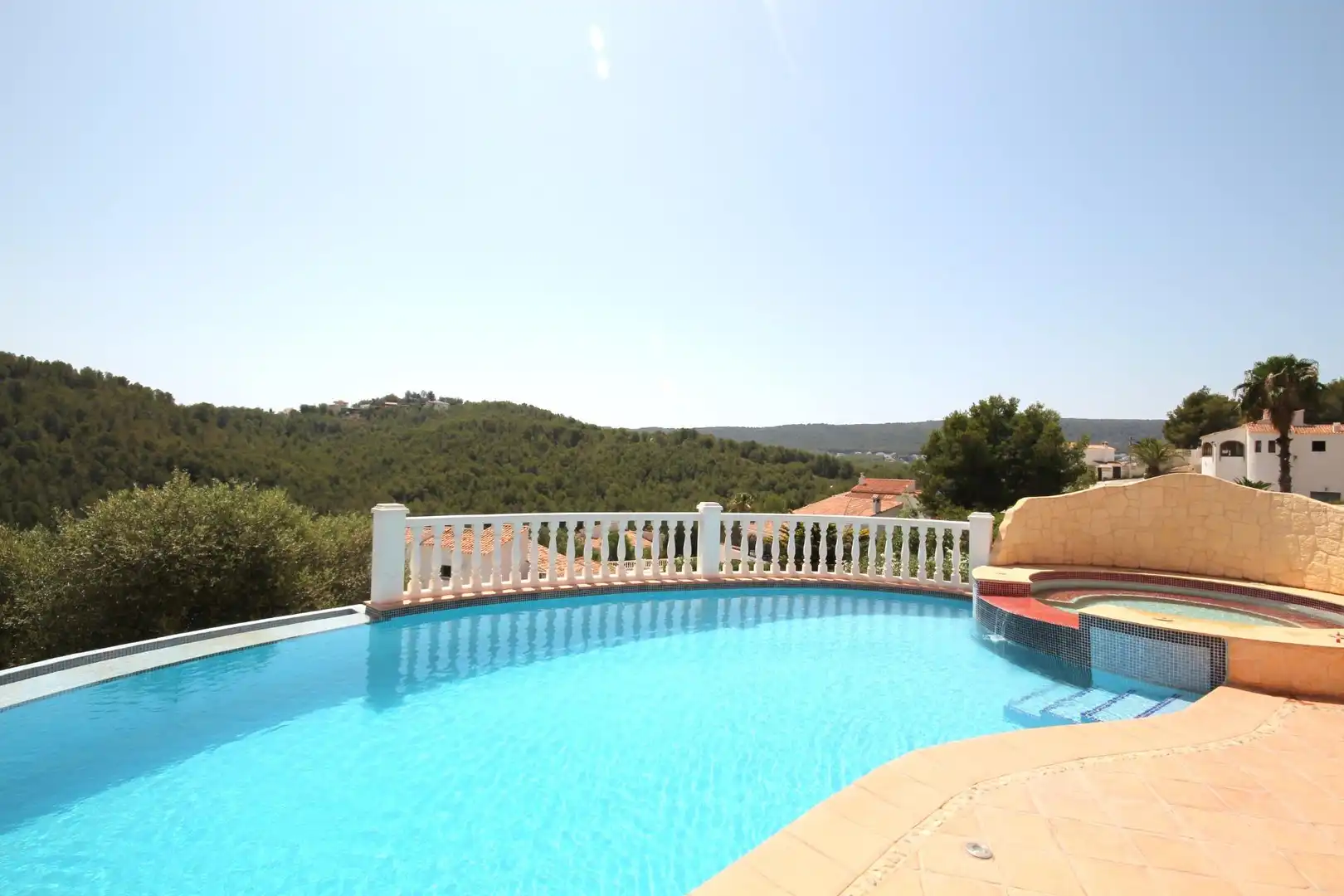 Piscina de Casa o xalet en venda en Jávea / Xàbia amb Calefacció, Jardí privat i Terrassa