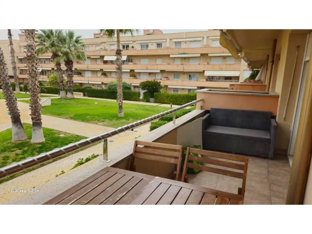 Terrace of Flat for rent in Cubelles  with Air Conditioner, Heating and Terrace