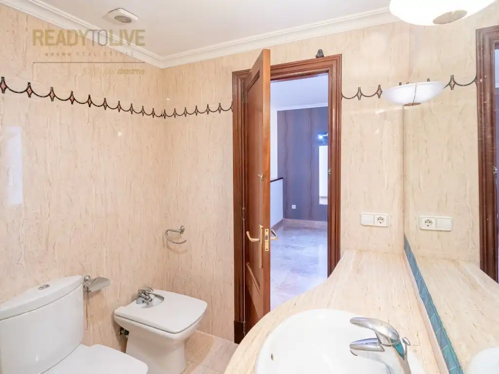 Baño de Dúplex en venta en Alcúdia con Aire acondicionado, Terraza y Amueblado