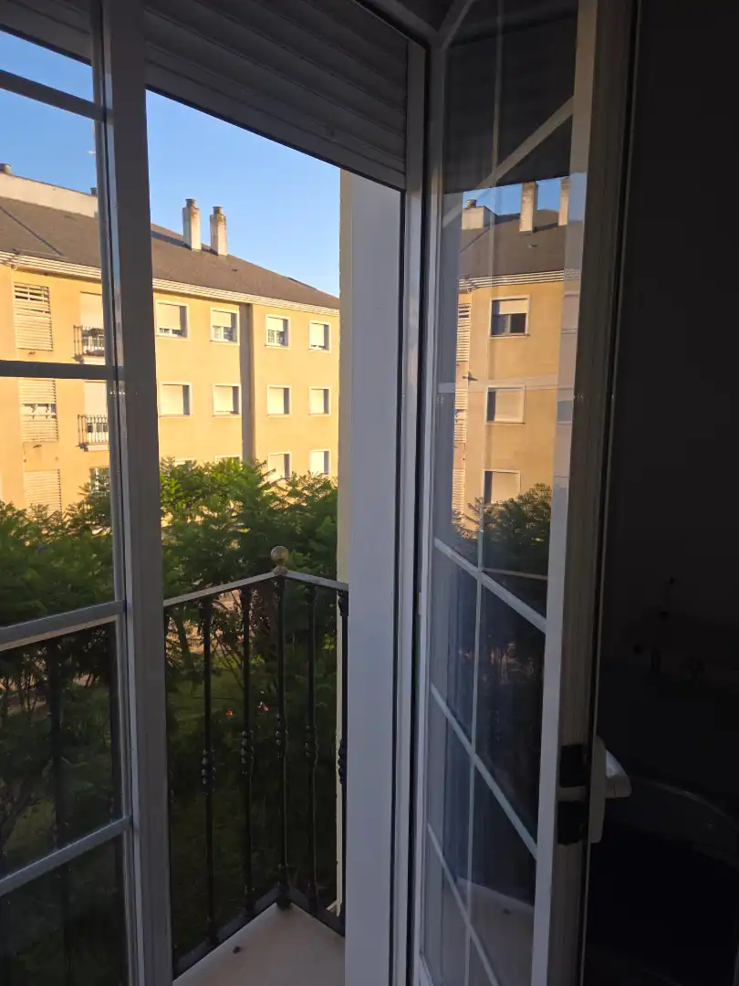 Terraza de Piso de alquiler en Badajoz con Aire acondicionado, Calefacción y Jardín privado