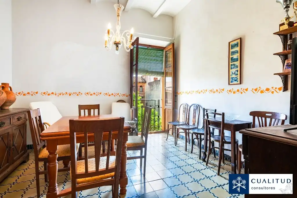Dining room of Houses for sale in Benassal  with Furnished, Oven and Washing machine