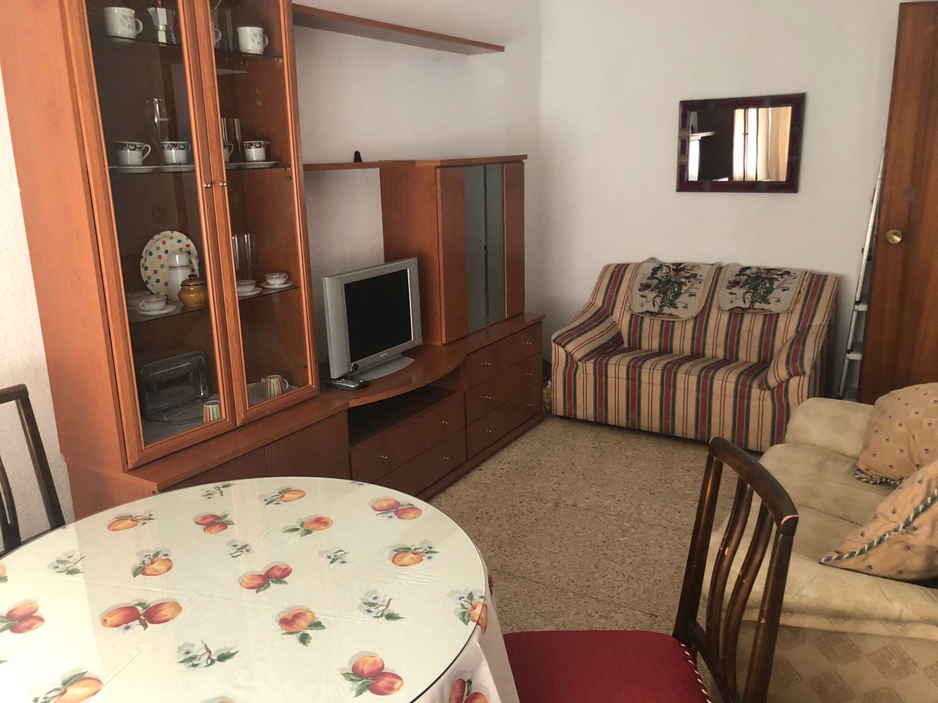 Sala d'estar de Pis de lloguer en Salamanca Capital amb Calefacció, Moblat i Forn