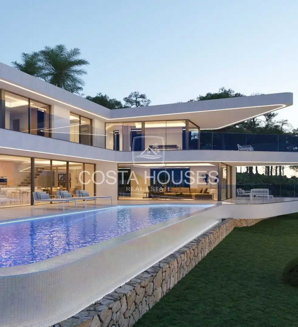 Exterior view of Houses for sale in Jávea / Xàbia  with Air Conditioner, Private garden and Terrace