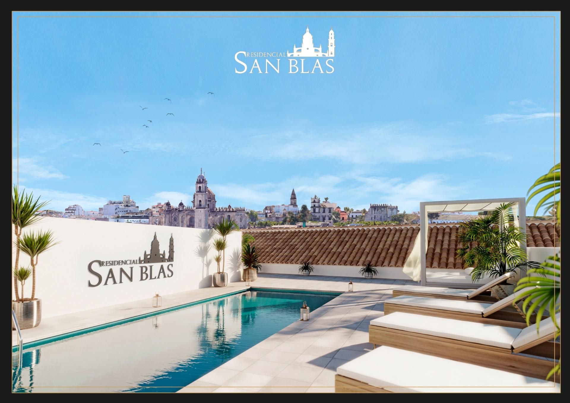 Exterior view of Attic for sale in Jerez de la Frontera  with Terrace and Community pool
