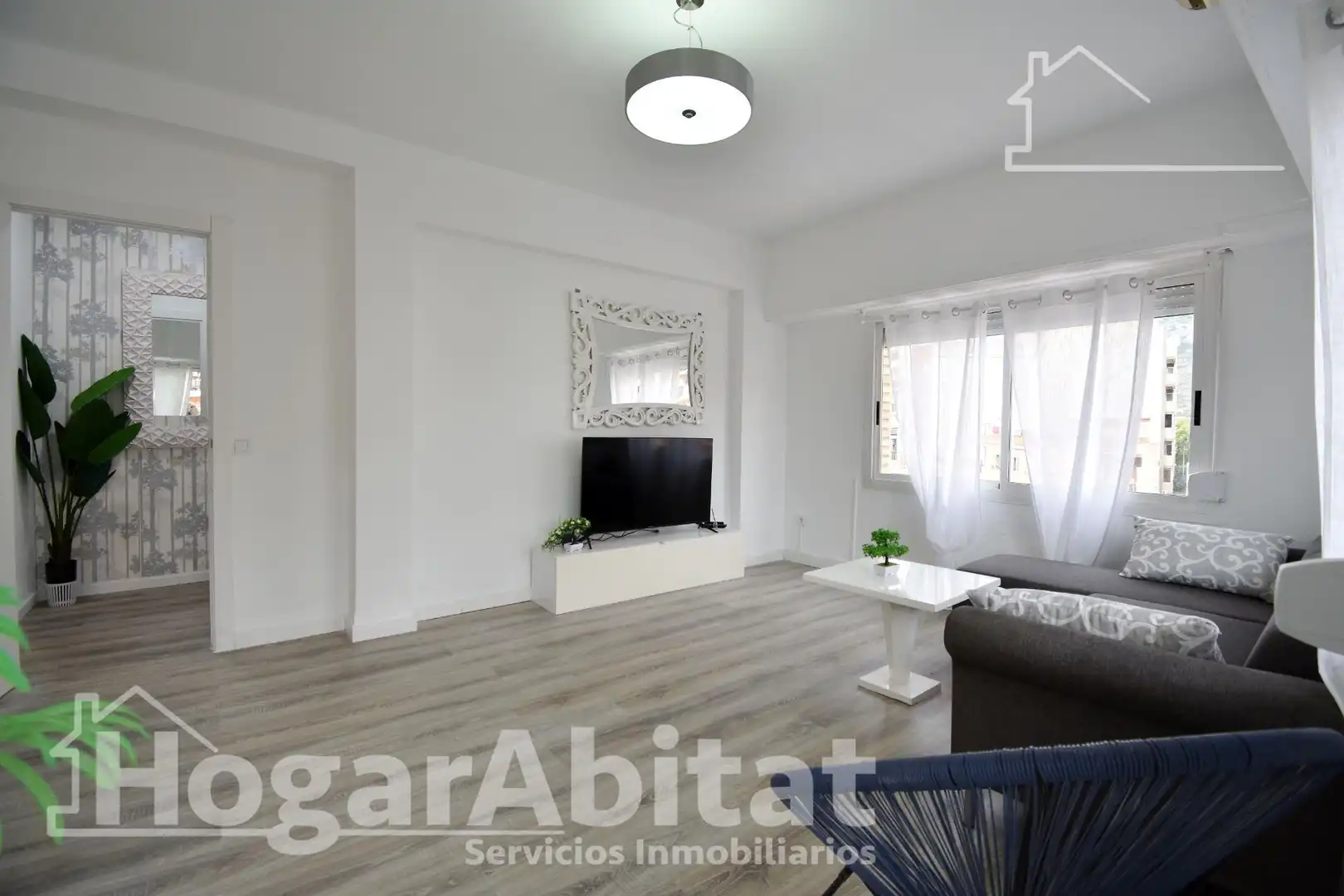 Living room of Flat for sale in Dénia  with Air Conditioner, Heating and Terrace