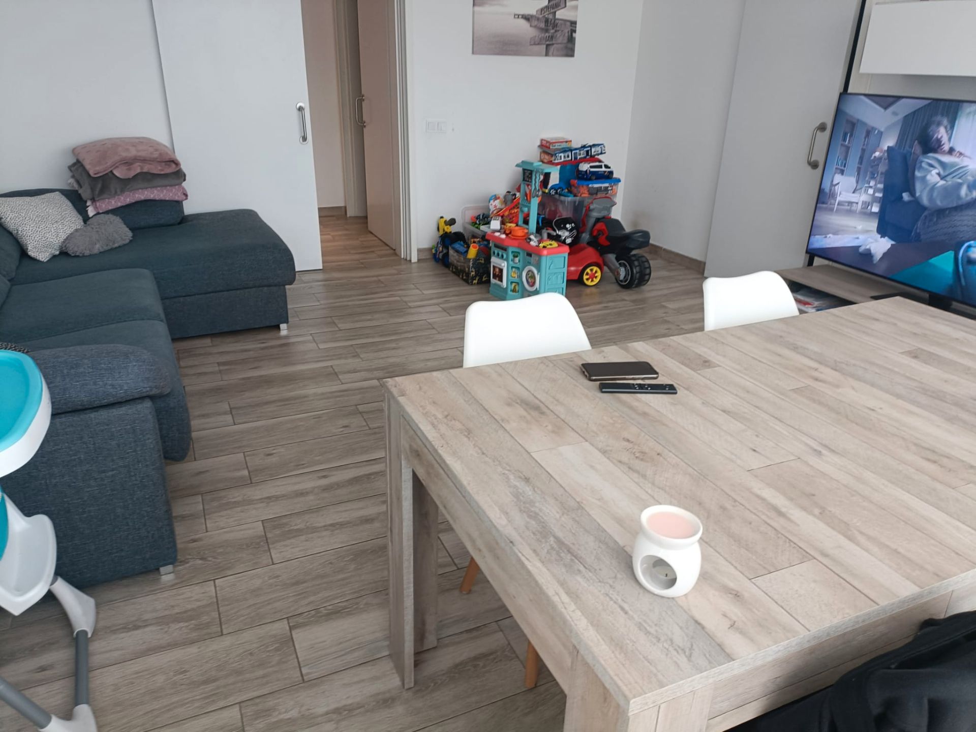 Sala d'estar de Pis en venda en Rubí amb Calefacció, Forn i Balcó