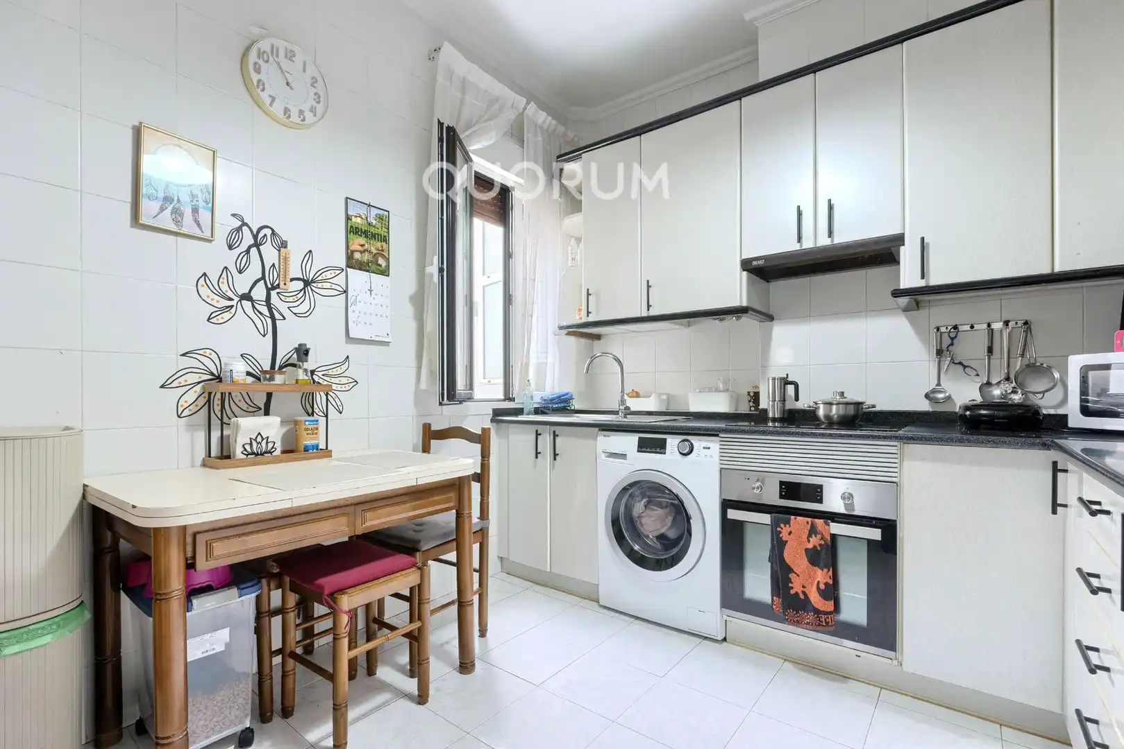 Kitchen of Flat for sale in Barakaldo   with Heating and Furnished