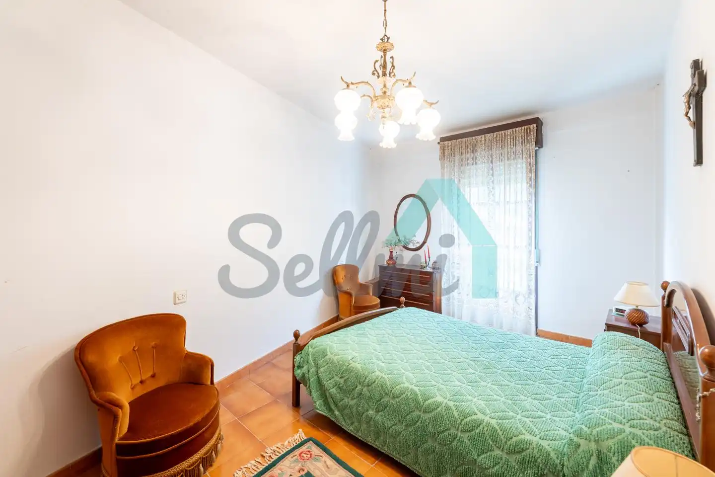 Bedroom of Flat for sale in Belmonte de Miranda  with Heating and Terrace