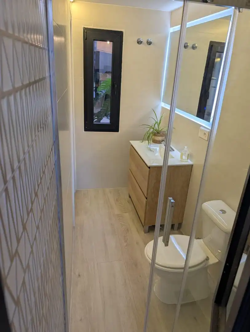 Bathroom of Houses for rent in Madrid  with Air Conditioner, Furnished and Washing machine