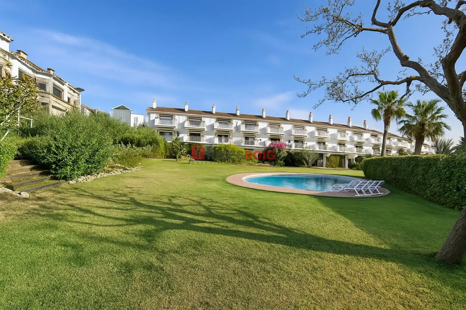 Exterior view of Detached homes for sale in Sant Pere de Ribes  with Air Conditioner, Heating and Private garden