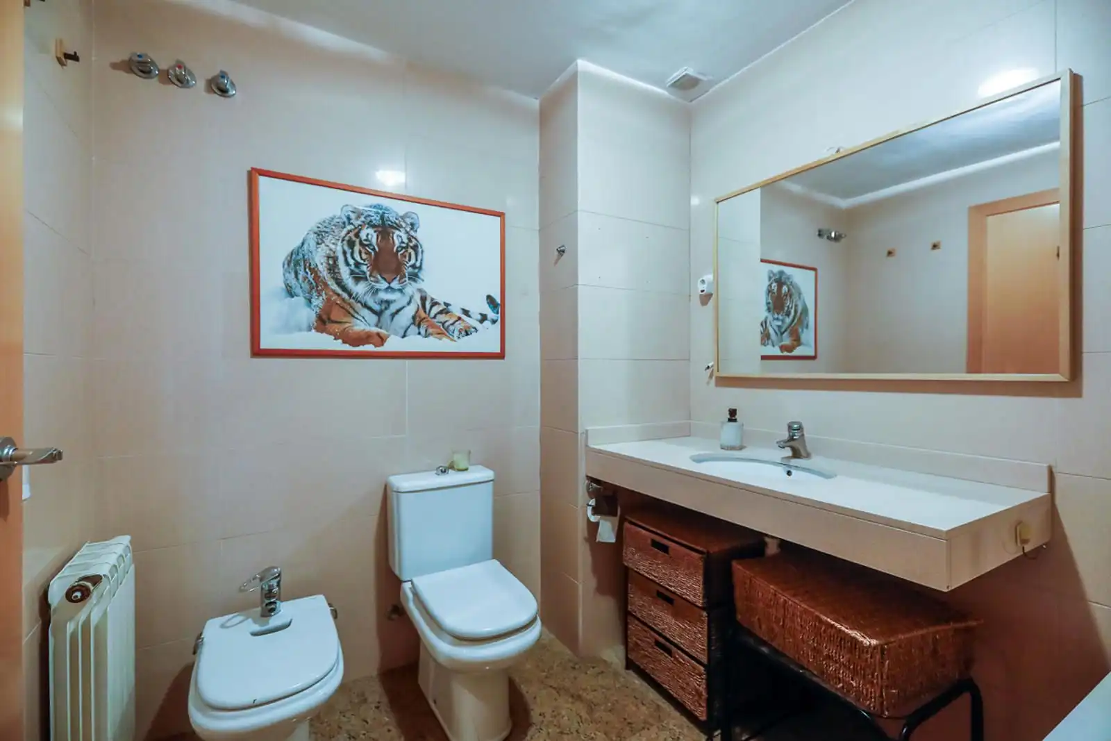 Badezimmer von Maisonette zum Verkauf in Sabadell mit Klimaanlage, Heizung und Parkett