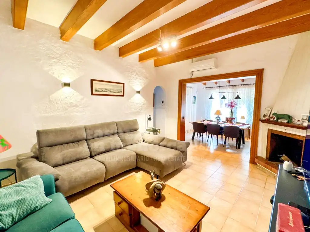 Sala de estar de Casa o chalet en venta en Maó - Mahón con Aire acondicionado, Calefacción y Jardín privado
