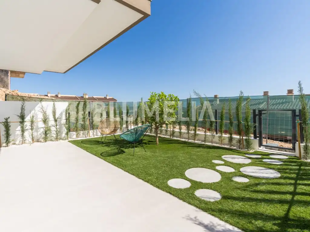Terrassa de Casa o xalet en venda en La Nucia amb Aire condicionat, Calefacció i Jardí privat