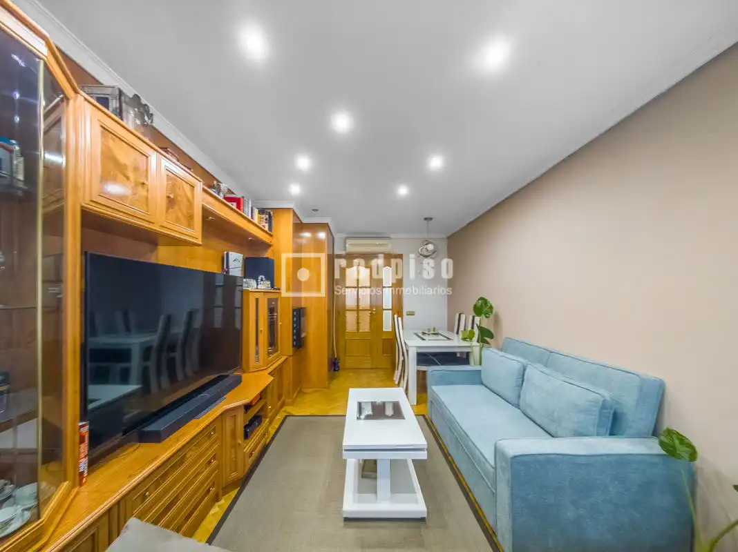 Living room of Flat for sale in Alcorcón  with Private garden and Swimming Pool