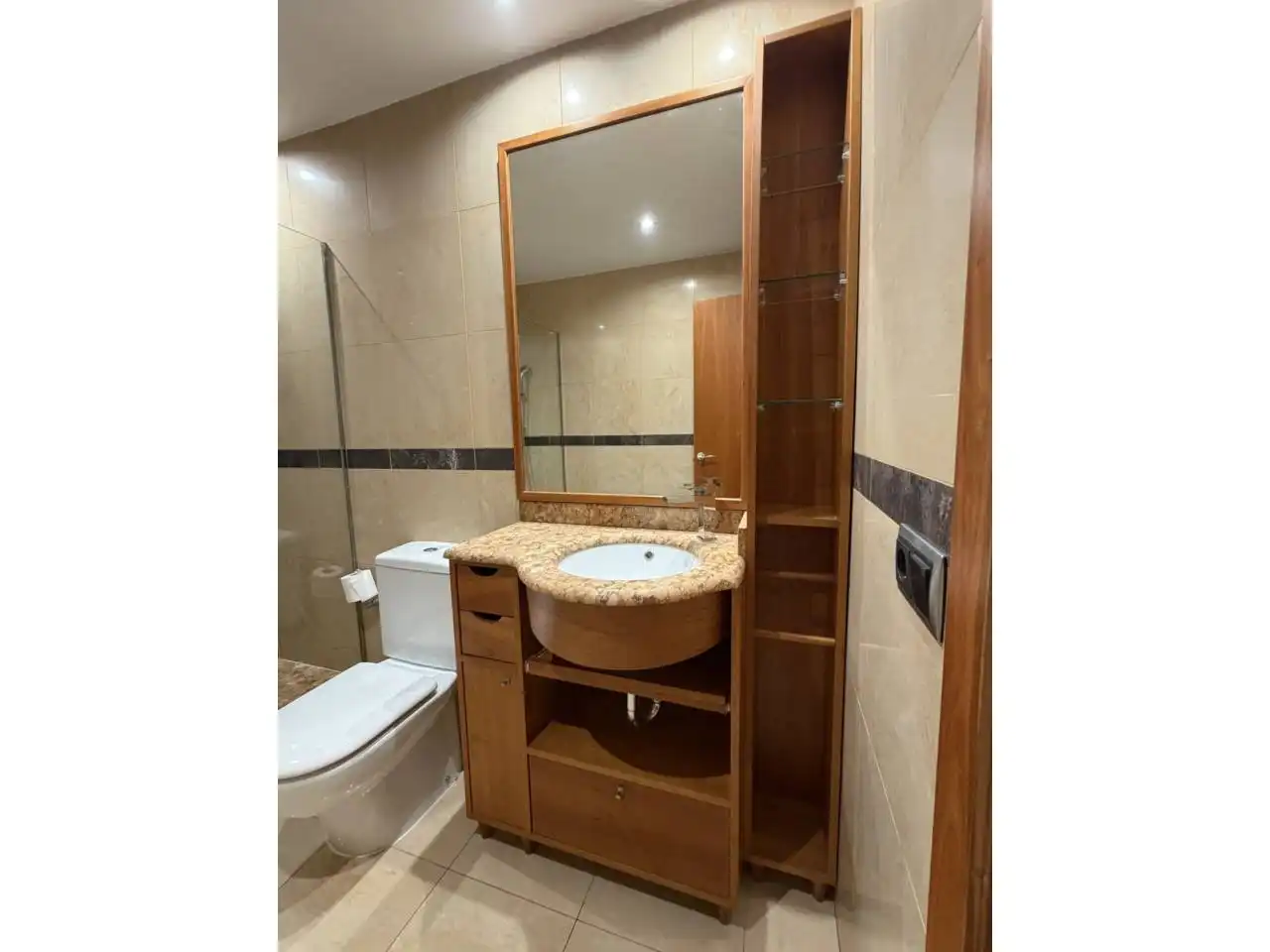Baño de Casa o chalet de alquiler en Quart con Aire acondicionado, Calefacción y Jardín privado