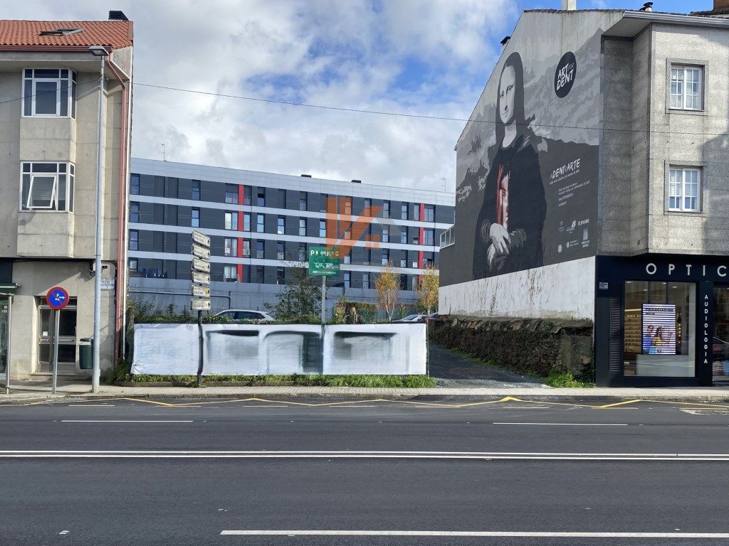 Vista exterior de Residencial en venda en Santiago de Compostela 