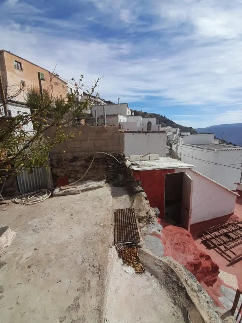 Vista exterior de Finca rústica en venta en Ohanes con Jardín privado, Terraza y Amueblado