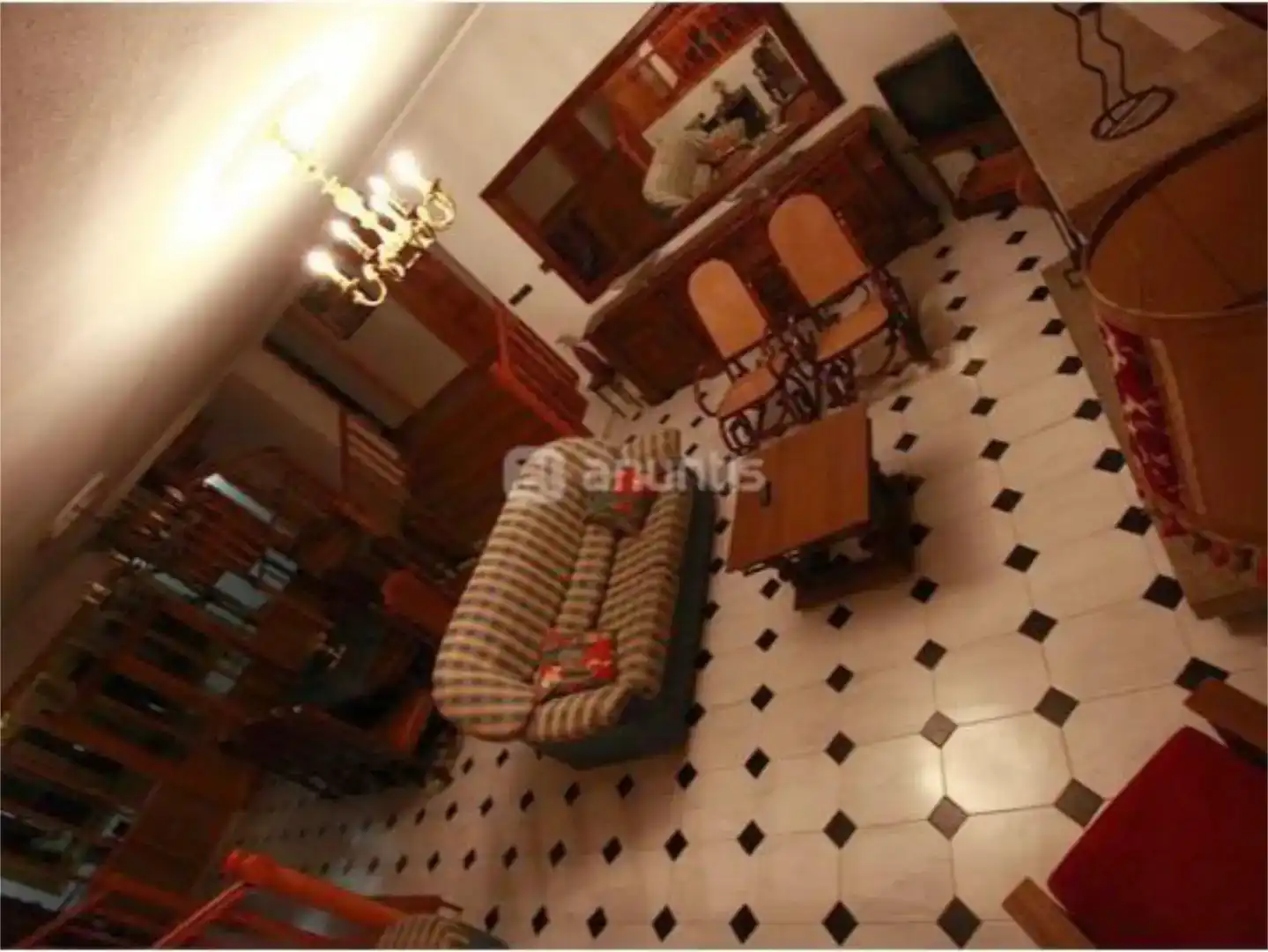 Sala de estar de Casa o chalet de alquiler en Serrada con Jardín privado y Amueblado