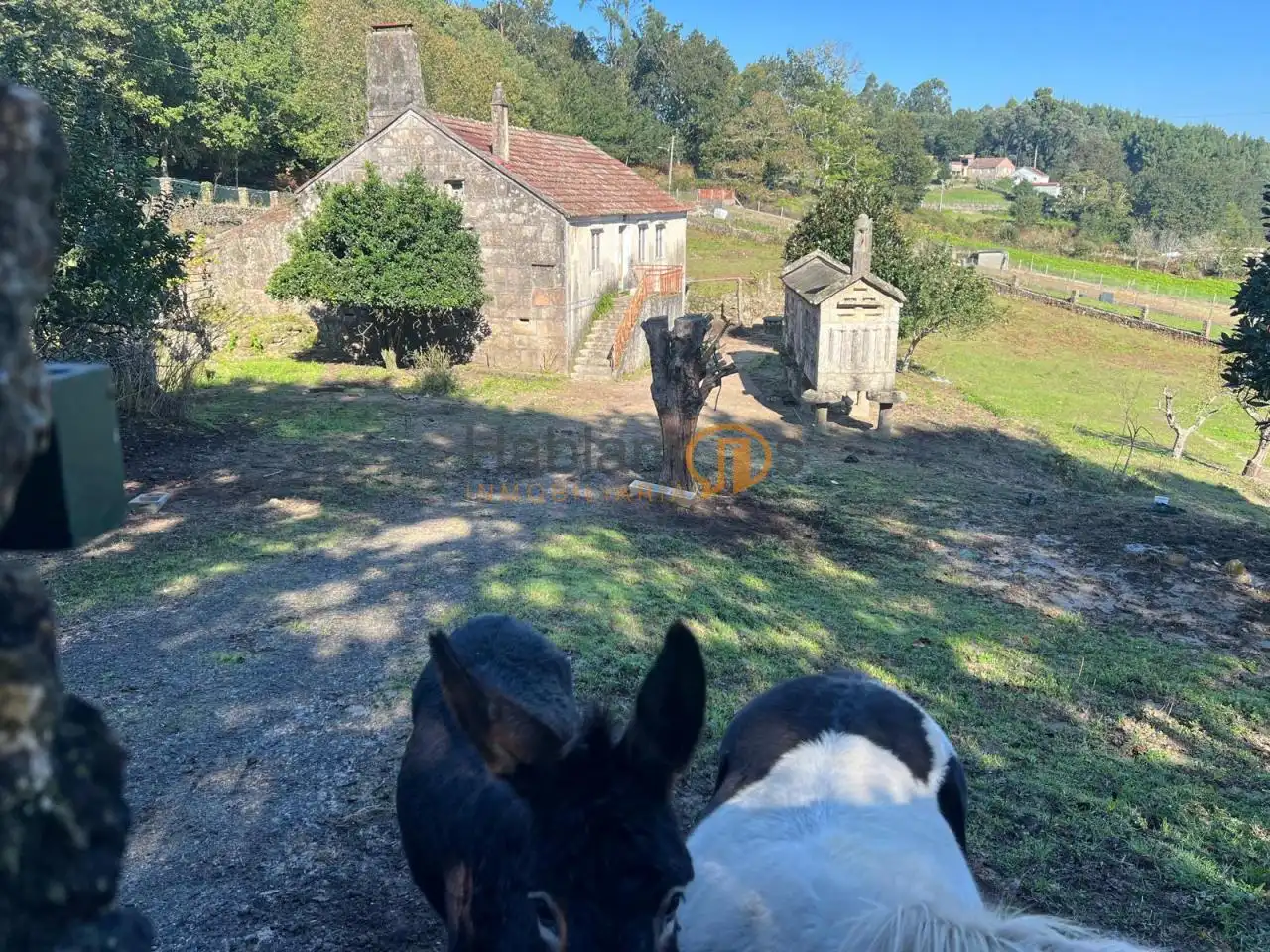 Vista exterior de Finca rústica en venda en Pontevedra Capital  amb Jardí privat, Terrassa i Traster