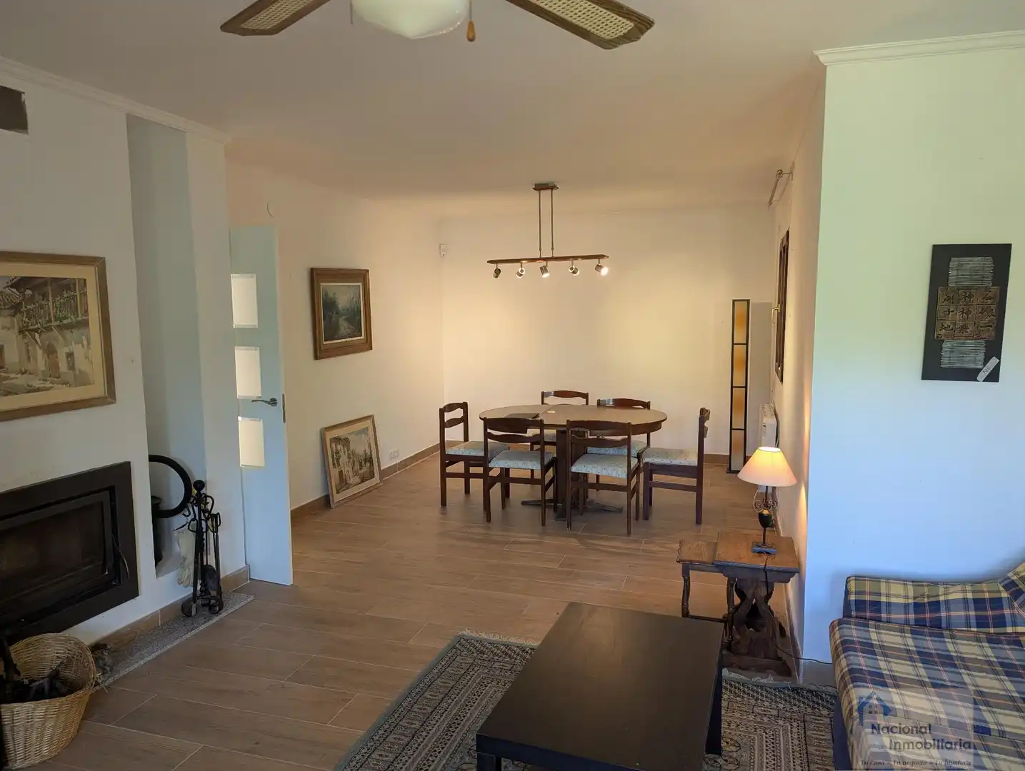 Dining room of Houses for sale in El Espinar  with Air Conditioner, Heating and Storage room