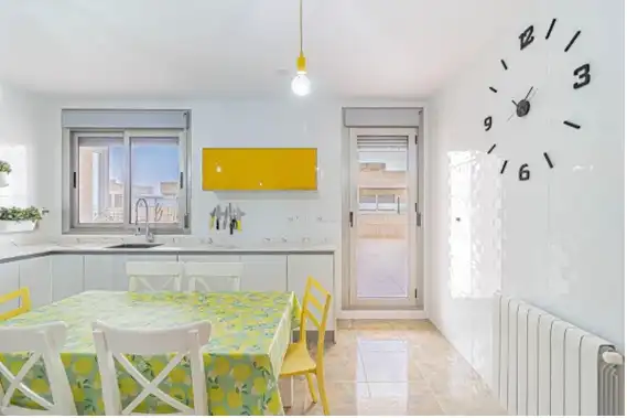 Cocina de Ático en venta en Torre-Pacheco con Aire acondicionado, Amueblado y Horno