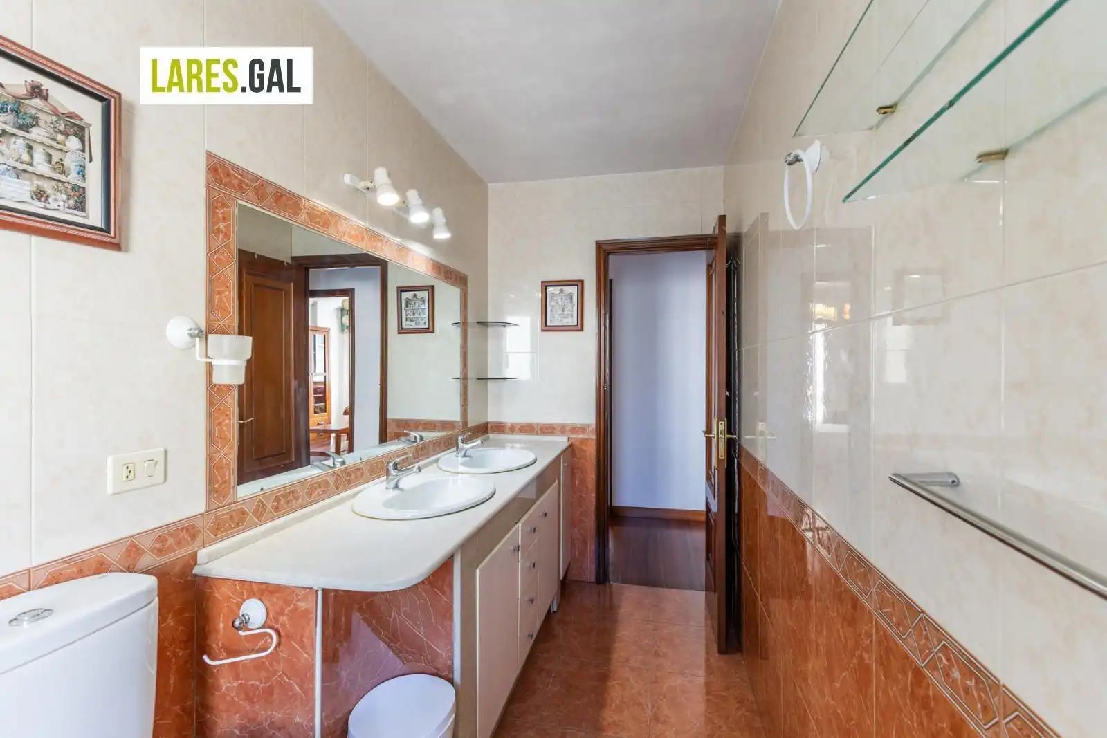 Badezimmer von Wohnung zum Verkauf in Cangas  mit Heizung und Terrasse