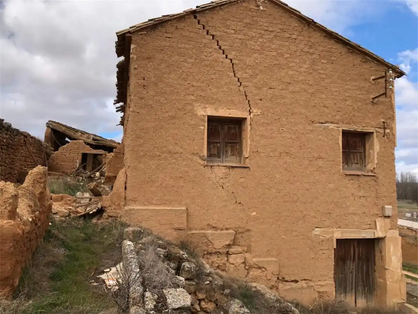 Vista exterior de Casa o chalet en venta en Monteagudo de las Vicarías