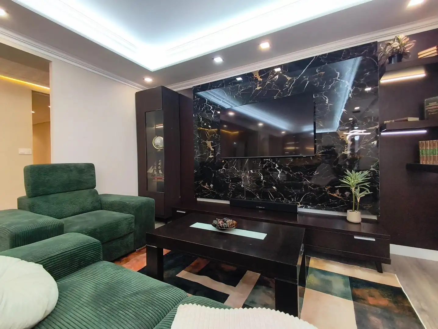 Sala d'estar de Apartament en venda en Santa Pola amb Aire condicionat, Calefacció i Moblat