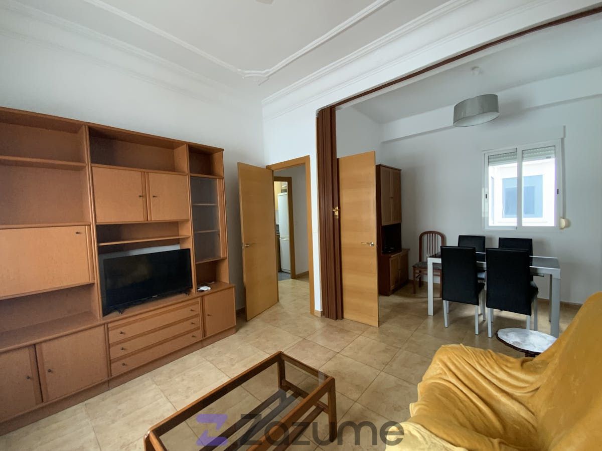 Living room of Flat to rent in  Valencia Capital  with Air Conditioner, Heating and Furnished