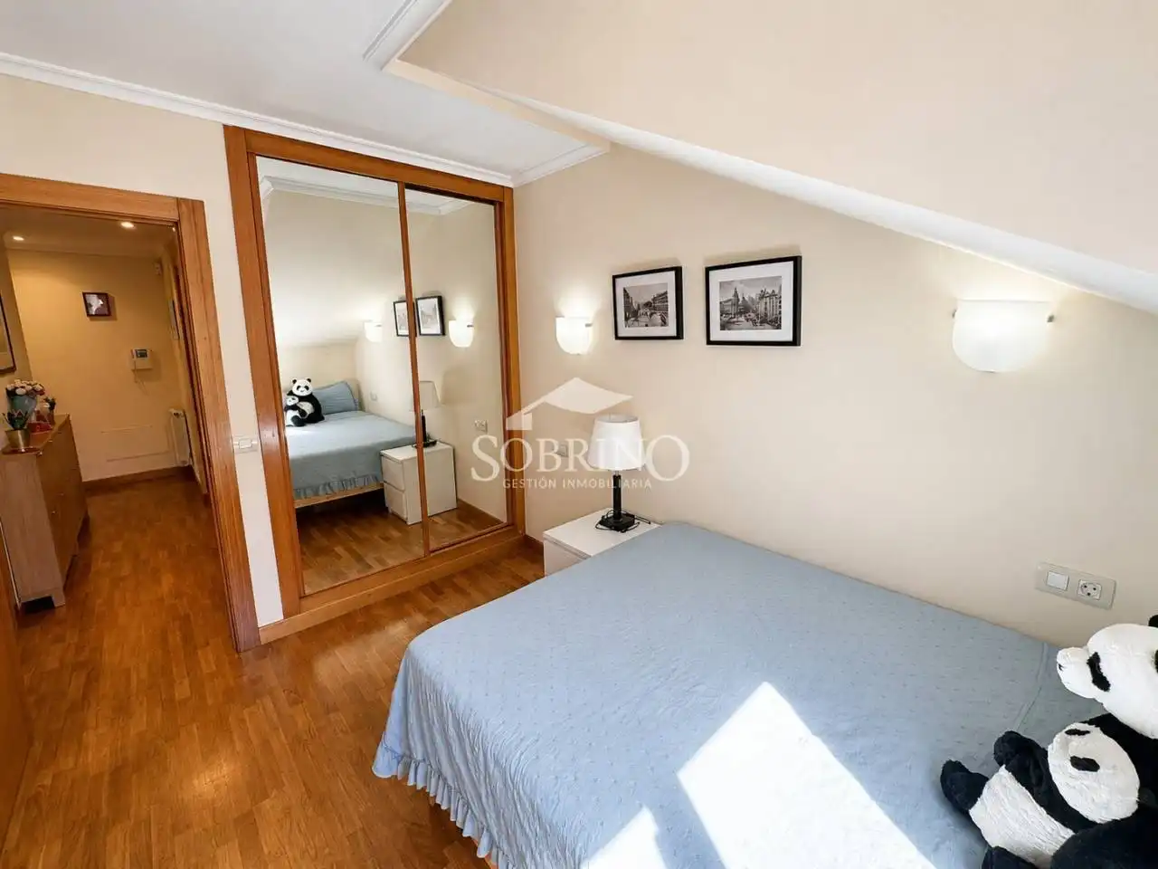 Bedroom of Flat for sale in Llanes  with Heating, Furnished and Alarm