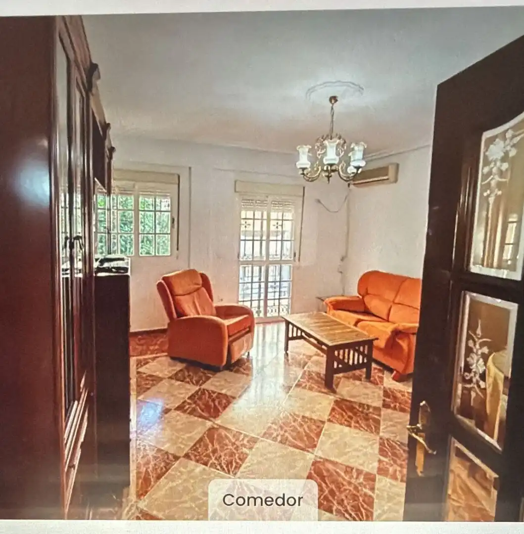 Sala d'estar de Pis de lloguer en Sevilla amb Aire condicionat, Calefacció i Terrassa
