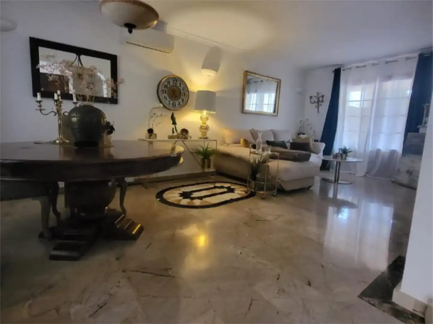 Sala d'estar de Casa o xalet en venda en Cartagena amb Aire condicionat, Jardí privat i Piscina