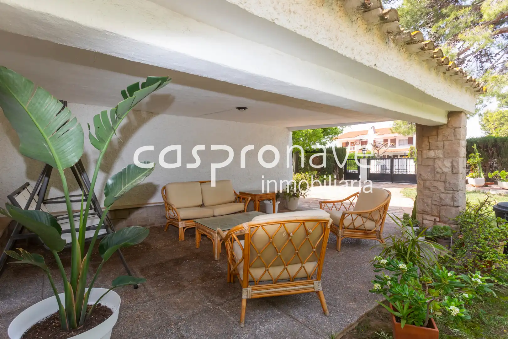 Terraza de Casa o chalet en venta en Benicasim / Benicàssim con Jardín privado, Terraza y Trastero