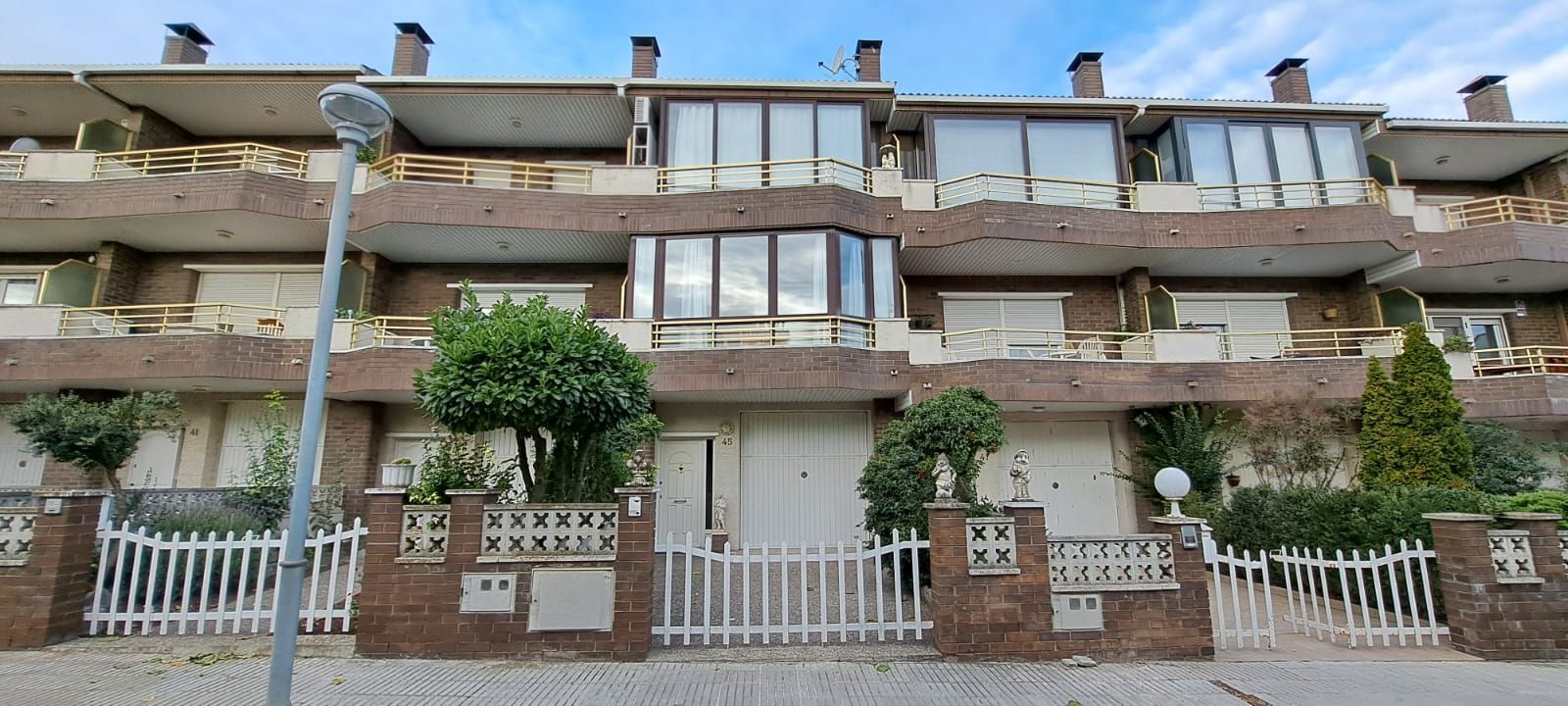 Exterior view of Single-family semi-detached for sale in Cervera  with Air Conditioner, Heating and Private garden