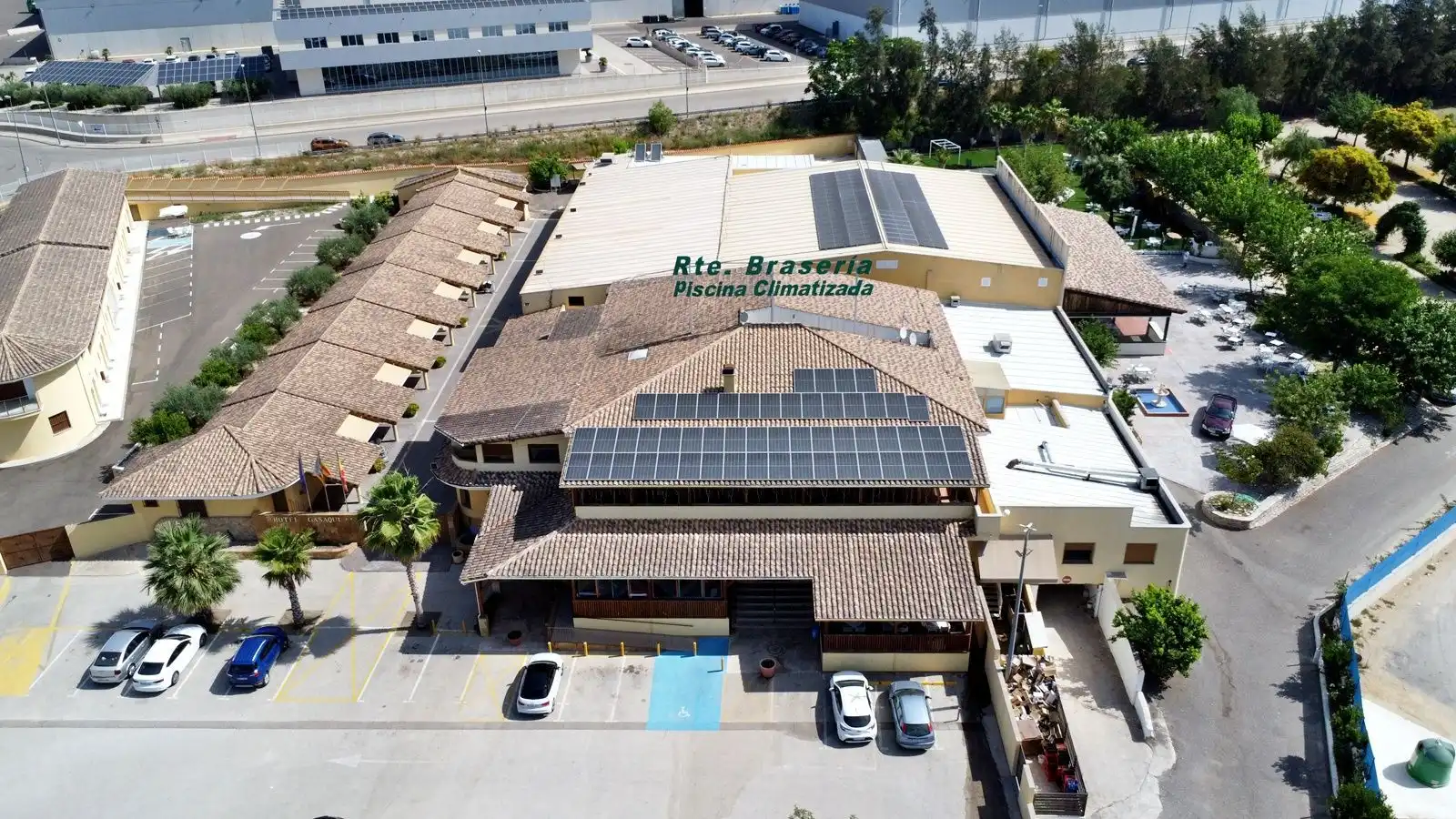 Vista exterior de Local en venda en L'Olleria amb Aire condicionat