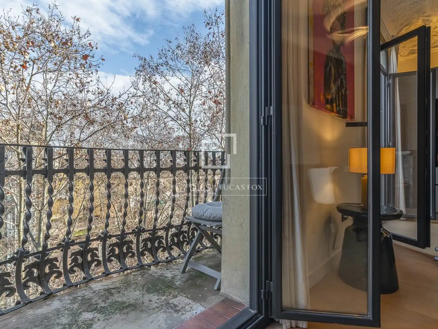 Terrasse von Wohnung zum Verkauf in Barcelona mit Klimaanlage, Terrasse und Balkon