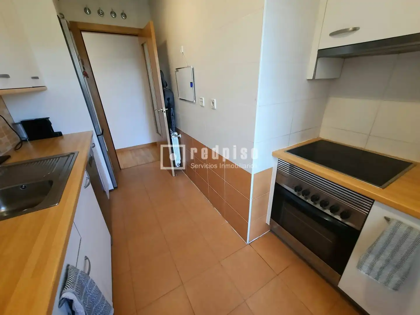 Küche von Wohnung zum Verkauf in Colmenar Viejo mit Heizung, Privatgarten und Terrasse